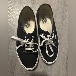 Black Vans. Mildly used. Size 9.5